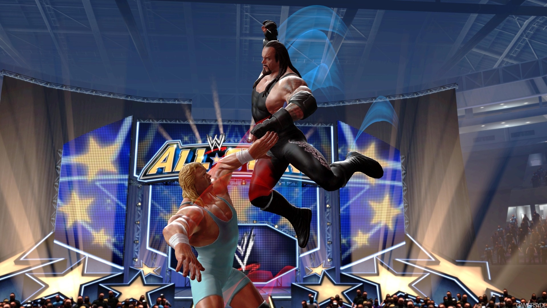 火爆摔跤游戏《WWE All Stars》超大高清无水印壁纸